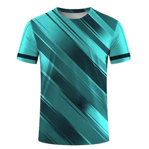 Camiseta de cuello redondo para hombre, máquina de impresión por sublimación de poliéster personalizada 170 Gsm, colección de camisetas para hombre - Product Image 2