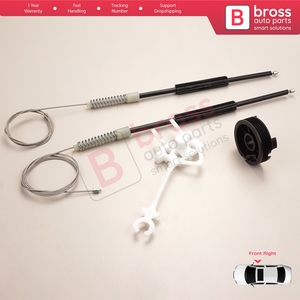 Kit de Reparación de Elevalunas BWR5288, Puerta Delantera Derecha para Doblo MK1 MPV Van 119 223 2001-2010 51718403 - Product Image 5