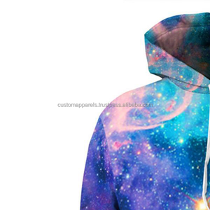 Sweat à capuche personnalisé pour homme, entièrement imprimé, 100% polyester, écologique, coupe-vent, en polaire performante, sublimation, fournisseur en gros OEM - Product Image 2