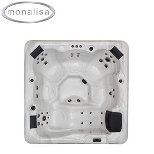 Spa extérieur <span class=keywords><strong>de</strong></span> qualité commerciale pour 6 personnes, pour hôtels et complexes hôteliers, en acier inoxydable renforcé - Product Image 4