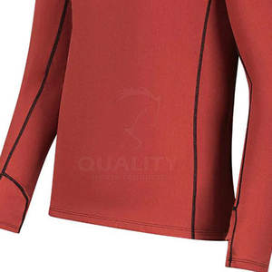 Ropa deportiva de compresión de alto rendimiento para hombre de etiqueta privada, camisa de capa base, productos antibacterianos para caballos - Product Image 6