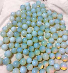 Esfera de cristal de opalita natural, pulida para piedra preciosa decoración del hogar, meditación, Reiki, Feng Shui para Navidad - Product Image 3