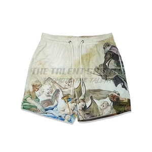 Pantalones Cortos Deportivos Transpirables de Secado Rápido para Hombre, con Logotipo Personalizado, de Malla/Poliéster No Tejido, Estilo Nuevo - Product Image 2