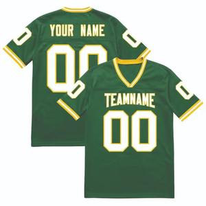 Camiseta de fútbol cuadrada de gran tamaño con estampado por sublimación de estilo callejero OEM y Odm con logotipo personalizado, camiseta de fútbol de malla para hombre - Product Image 5