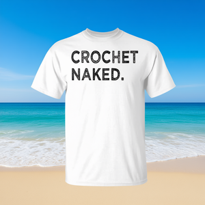 T-shirt promotionnel de vacances au crochet Granny Square Tunisian Naked Craft - Product Image 3