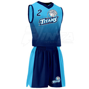 Uniforme sans manches unisexe respirant avec logo personnalisé pour basket-ball - Product Image 5