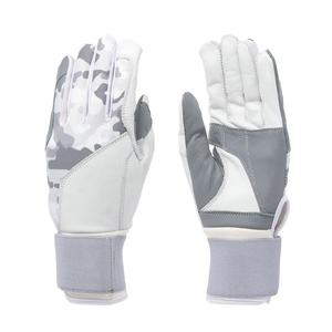 Manufacturer Top Quality <b>Leather</b> Custom Long <b>Cuff</b> Softball Batting Gloves Own Logo Design Beisbol Guantes - Product Image 1