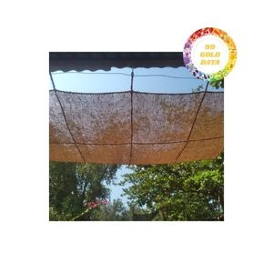 Velas de sombra de fibra de coco tejidas mejor calificadas para espacios de ocio al aire libre que brindan refugio solar confiable y sensación de Material de fibra de coco Natural transpirable - Product Image 4