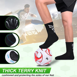 Calcetines atléticos Impresión personalizada OEM con soporte de compresión Tela de alta calidad para entrenamiento de gimnasia y eventos - Product Image 3