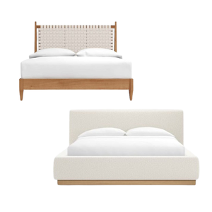 Venta caliente cama de madera con marco de tela para muebles de dormitorio juego de cama de alta calidad precio al por mayor - Product Image 3