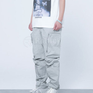 Pantalones Anchos de Nailon de Primera Calidad, Corte Holgado, Estilo Urbano, Casual, a la Moda - Product Image 3