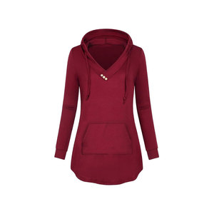 ชุดเดรสมีฮู้ดสวมหัวแขนยาวสำหรับผู้หญิงโอเวอร์ไซส์ - Product Image 6