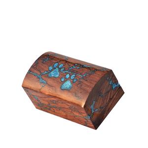 โกศบรรจุอัฐิไม้พะยูงแบบผสมผสานที่เป็นมิตรกับสิ่งแวดล้อมสำหรับบรรจุอัฐิมนุษย์ กล่องไม้สำหรับโลงศพ ขนาดใหญ่ - Product Image 5