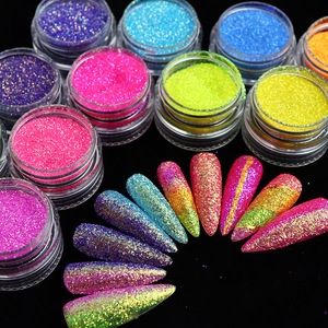 Poudre de <span class=keywords><strong>sucre</strong></span> de printemps ongles acrylique poudre de trempage brillant diamant mixte paillettes d'ongles - Product Image 3