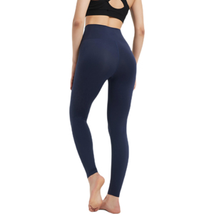 Nueva Llegada: Leggings Deportivos Casuales para Mujer, para Gimnasio, Yoga, sin Costuras, con Logotipo, Cintura Tejida, Transpirables, Precio al por Mayor - Product Image 4