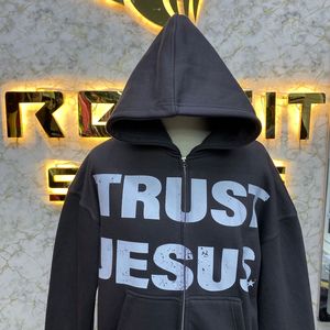 Toutes les couleurs Plus Size New Style Most Demanded Zipper Hoodie Puff Printed Factory Made Cheap Price Hoodies Men Men's Hoodies - Product Image 3