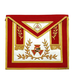 Tablier maçonnique Regalia de haute qualité Rite écossais 20e degré Master Design en gros disponible - Product Image 5