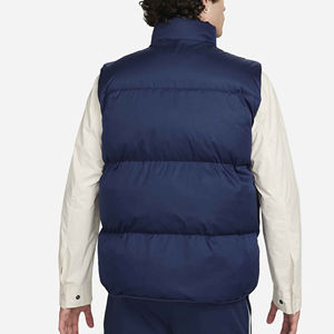 Personalizado 2025 hombres al aire libre transpirable ligero chaleco acolchado ropa exterior calentada para invierno cómodo chaleco acolchado - Product Image 2