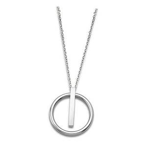 Colgante masculino de alta calidad de nueva forma para hombres Collar de calle apilable de acero inoxidable - Product Image 4