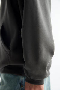 Personalizado al por mayor fabricante de gran tamaño pulóver sudaderas con capucha hombres transpirable 400 500 600GSM peso pesado gota hombro 100% algodón - Product Image 6