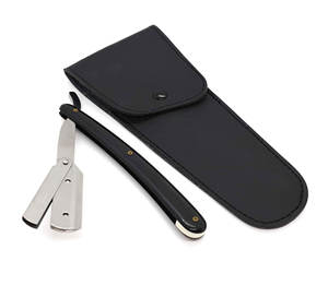 Maquinilla de afeitar de peluquero profesional clásica, maquinilla de afeitar de borde recto de calidad, maquinilla de afeitar para salón y hogar - Product Image 1