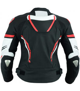 Veste en cuir Street Racer respirable personnalisable grande taille Design imprimé - Product Image 2