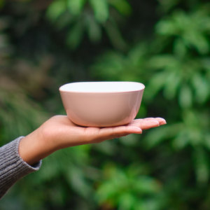 ชาม100% ใส่ขนมหวาน/ซุปทรงสี่เหลี่ยมทนทานไม่แตกหักพร้อมช้อนที่เข้ากันจานพลาสติกที่ปลอดภัยสำหรับใช้กับไมโครเวฟได้ - Product Image 5