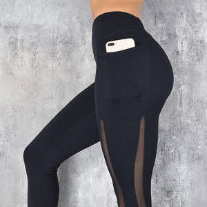 High Quality Sport <b>Leggings</b> Women High Waist Fitness <b>Leggings</b> <b>With</b> <b>Pockets</b> Gym <b>Leggings</b> Women Clothing - Product Image 3