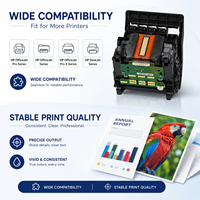 Tête d'impression 4 couleurs Ocbestjet Homemade 952 953 954 955, qualité stable, ensemble de têtes d'impression avec encre pour HP OfficeJet Pro 7740 8710 8715