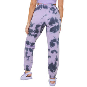 Pantalones Deportivos para Mujer, Estilo Urbano, Vintage, Hip Hop, Pierna Ancha, Lavado Ácido, Joggers, Pantalones Deportivos Femeninos, Moda Casual, Color Sólido - Product Image 2