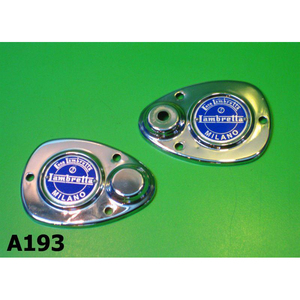 Cubiertas cromadas para horquillas Lambretta D + LD + F v.2 - Product Image 1