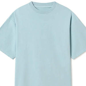 T-shirts pour femmes en coton uni, coupe classique, tissu en coton intégral, t-shirts décontractés à manches courtes et col rond, personnalisables - Product Image 5