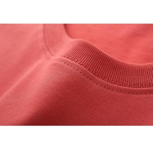 เสื้อยืดคอกลมไหล่ไหล่คาดคอตตอนแขนสั้นสำหรับผู้ชายผ้า100% สีพื้นจากบังคลาเทศ - Product Image 4