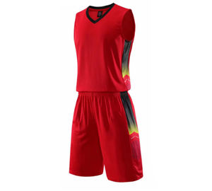 Custom Sublimated Adult Unisex Basketball Uniform High Quality Plus Size Breathable Quick-Dry Sportswear - Product Image 2