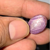 28 Pièces de Rubis Étoilés Rouges Naturels, Cabochons Ovales de 9-18mm, 250 Cts, Qualité Commerciale Iroc Sales, Pierres Précieuses en Vrac, 75 $ US