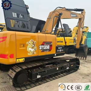Fuel Efficient SANY SY135C <b>Used</b> Excavator 13 Ton Second Hand Crawler Digger SY35U SY26U SY16 Hot Sale Construction <b>Machinery</b> - Product Image 1