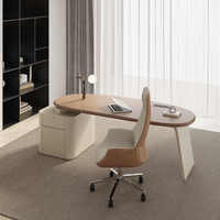 Table d'ordinateur française de bonne conception avec tiroirs bureau de travail bureau moderne pour meubles de bureau à domicile