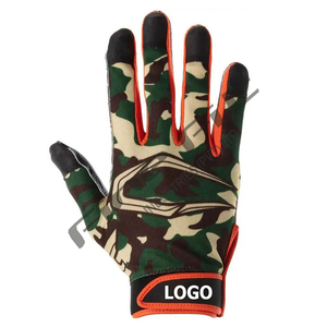 Trọng lượng nhẹ linh hoạt bóng đá mỹ găng tay unisex mềm mại thoáng khí có thể điều chỉnh thoải mái thể dục thể thao tùy chỉnh màu sắc logo - Product Image 6