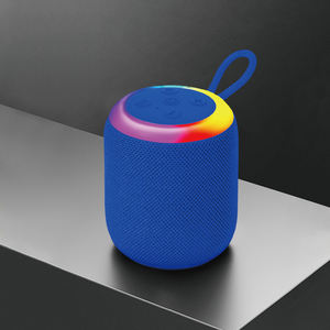 KMS-M21-A บ้าน digitalome 5W ไร้สายแบบพกพา TWS ลำโพงบลูทูธพร้อมไฟ LED RGB สำหรับกลางแจ้งและบ้าน - Product Image 1