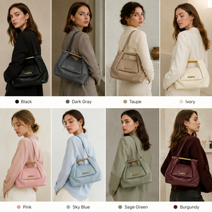 Bolso de Mano de Diseño Original de Lujo para Mujer, 2026, con Asa Metálica, Personalizable en Múltiples Colores - Product Image 5