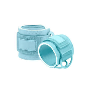 Correa de Tobillo Ajustable para Máquina de Cable, Almohadilla de Neopreno, Anillo Doble de Acero, Tobilleras de Gimnasio para Entrenamiento de Piernas y Glúteos - Product Image 1