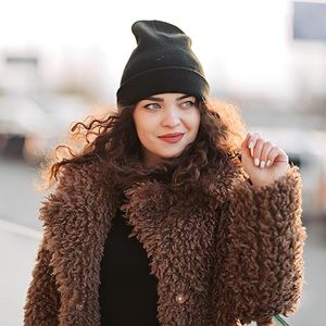 2025 New Design <b>Wool</b>/Cotton Breathable Waterproof Jacquard Hand-Knitted Unisex Adult <b>Beanie</b> <b>Hats</b> OEM Service Wholesale Custom - Product Image 6