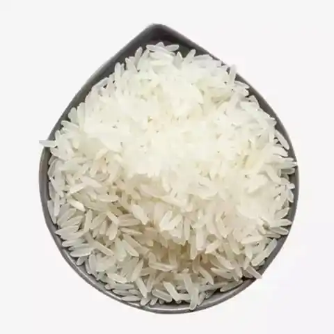 Beras Basmati berkualitas grosir gandum panjang coklat 5% beras putih rusak