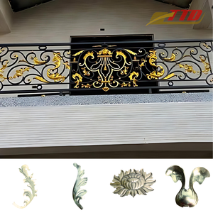 Barandillas de balcón de hierro forjado de Vietnam con diseño atemporal y artesanía de calidad para una vida al aire libre elegante - Product Image 2