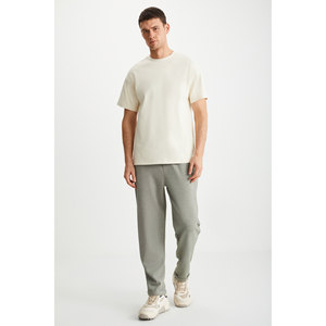 Pantalones GRIMELANGE Huxley para Hombre, Corte Recto Regular, Cintura con Cordones, Algodón Orgánico, Bolsillos Laterales - Product Image 6
