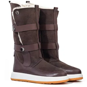 Women Boots Super Quality Surrey sheepskin boots with leather trims From Turkey Supplier