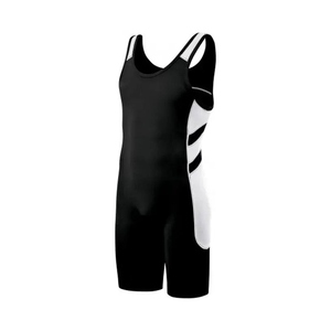 Singlet de Lucha Unisex de Alta Calidad, Ropa Deportiva Personalizada para Equipos, Logotipo OEM, Impresión por Transferencia, Antibacteriano, Alta Elasticidad - Product Image 2