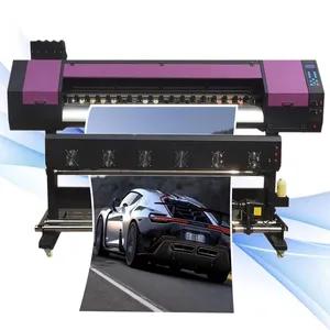 Cheapest High quality 6ft 1.8m eco solvent digital cloth banner printing machine