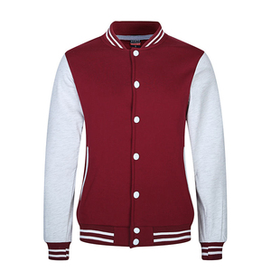 Unisex High Quality Sport Winter Varsity Jacket Custom Baseball Outerwear with Stand Collar Button Lettermen Wholesale - Product Image 5