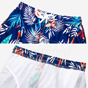 Pantalones cortos de sublimación de estilo callejero para hombre hechos en Pakistán, cómodos, patrón sólido, contraste de Color, elástico, LONA DE CIERRE medio - Product Image 4